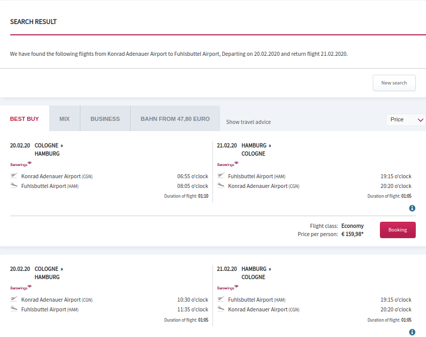 eurowings baggage policy economy